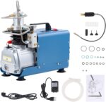 CREWORKS PCP Kompressor 300bar Kompressor Hochdruck Hochdruckluftpumpe 1800W 30Mpa 4500PSI Elektrischer Luftkompressor PCP-Luftpumpe für Druckluftpistole (Ohne voreingestellten Druck)