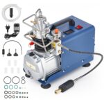 CREWORKS PCP Kompressor 300bar Luftkompressor 4500PSI Hochdruckluftpumpe 1800W Kompressor Hochdruck 30Mpa Tauchkompressor Manueller Stopp für Paintball-Luftgewehr PCP-Gewehr Luftpistole Tauchflasche