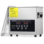 CREWORKS Profi Ultraschallreinigungsgerät 30L (Echtes Volumen) mit Degas & Soft-Modus, Ultraschallreiniger Edelstahl mit Heizung & Timer, für Brillen, Schmuck, Uhren, Gebiss & Münzen, inkl. Korb